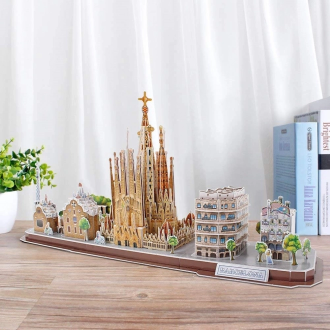 3D slagalica City Line Barcelona