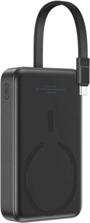 Baseus Mini magnetska power banka 10000 mAh 30 W Bayern edition – crna