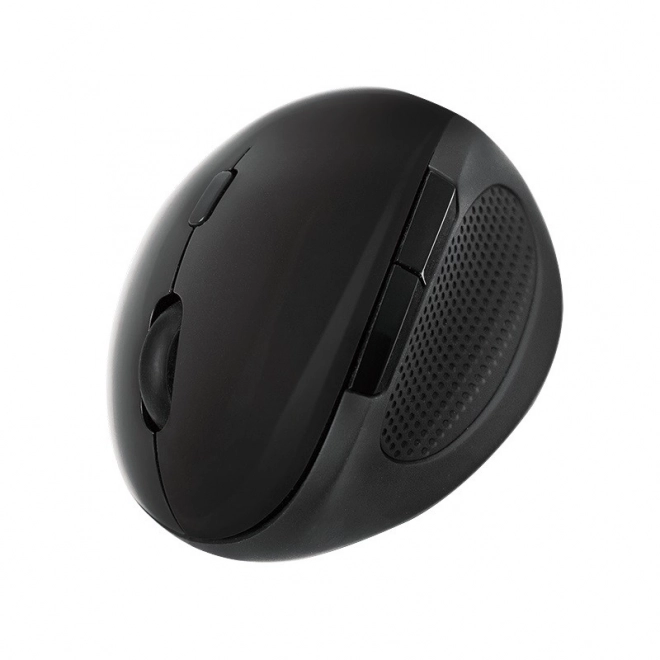 Ergonomski bežični optički miš 2.4GHz 1600dpi crna