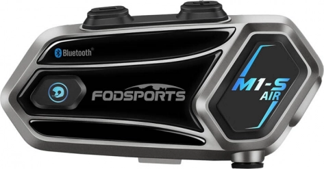 Interkom za motocikle Fodsports M1-S Air siva