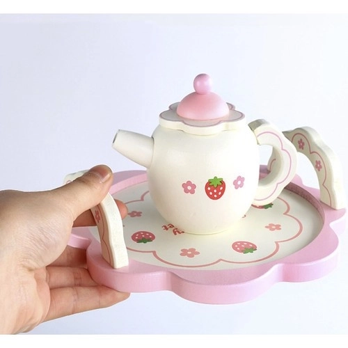 Drveni čajni set Kruzzel 21950