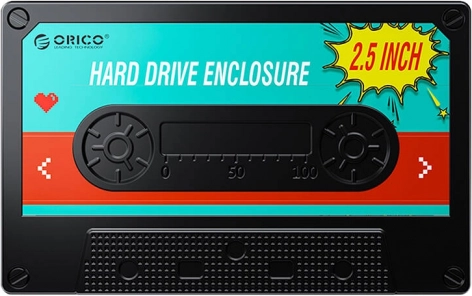 Orico kućište za 2,5" HDD/SSD, USB 3.0 5 Gb/s, USB-A na Micro‑B, crno
