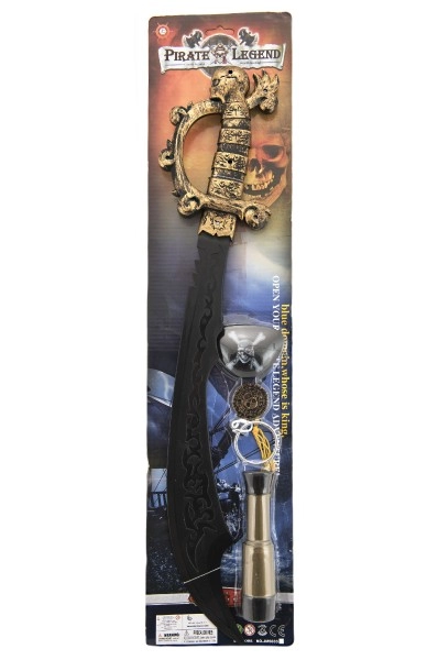 Impozantan mač 58 cm za piratske pustolovine