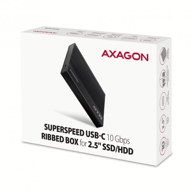 Aluminijsko kućište za vanjske diskove USB3.2 Gen 2 - SATA 6G 2.5" SSD/HDD