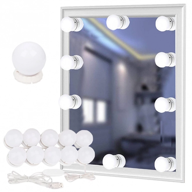 LED svjetlosni set za toaletni stol i ogledalo