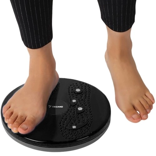 Trizand 4849 Rotacijski disk Twister - magnet crna