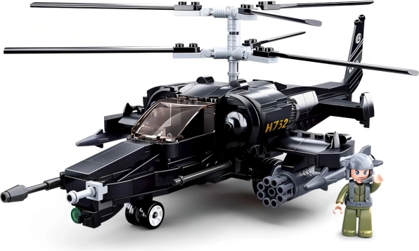Konstrukcijski set helikoptera Sluban Ka-50 Crni morski pas