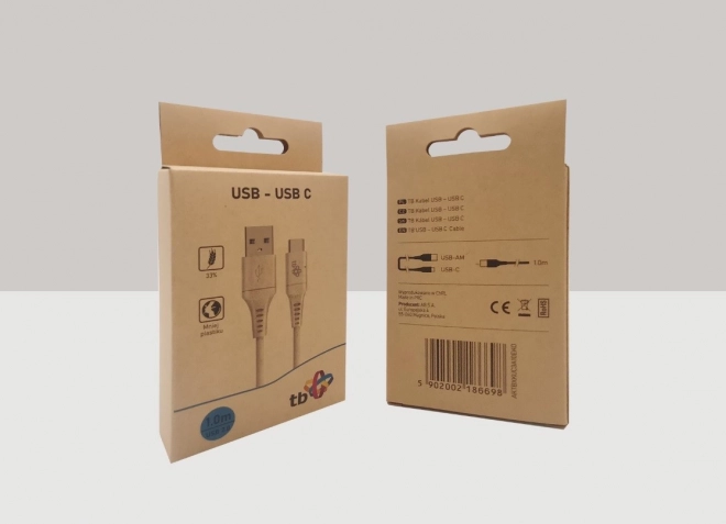 Ekološki USB-C kabel 1m 2.0 3A