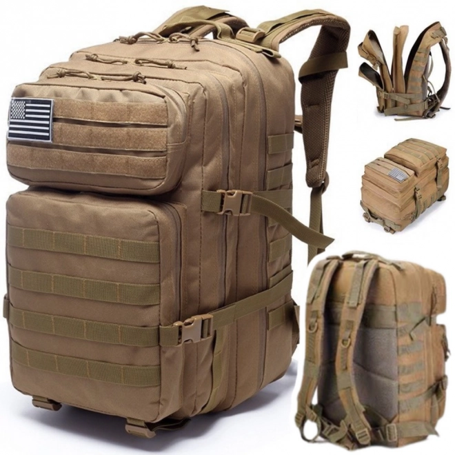 Vojni taktički ruksak Sand 40-60L