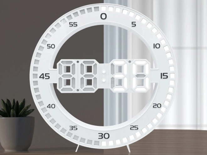 LED digitalni budilica s termometrom i alarmom