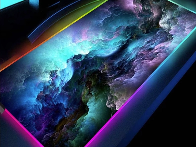 Podloga za miš RGB LED XXL