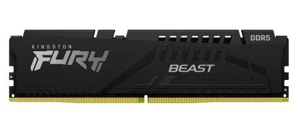 Memorija Kingston Fury Beast DDR5 128GB (4x32GB) 5600 CL40 crna