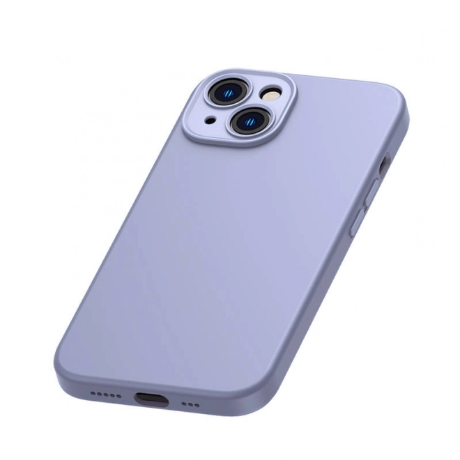 Kućište Baseus tekući silika gel za iPhone 14 Plus lavanda