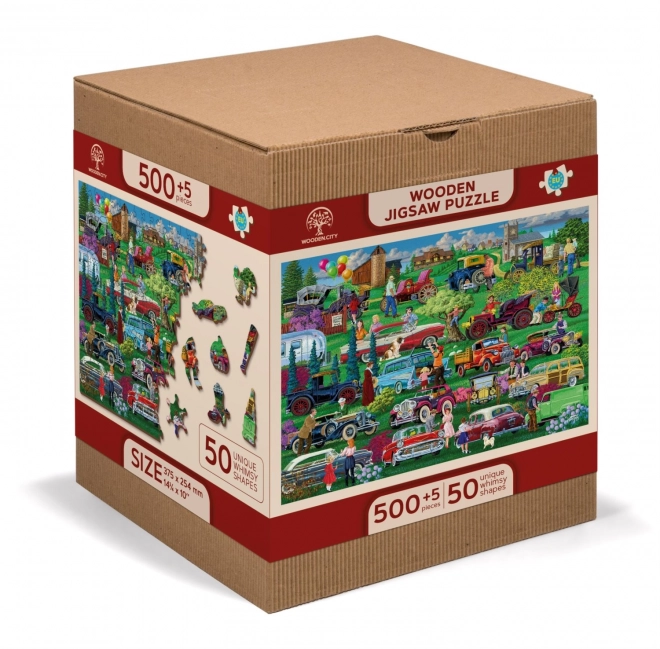 Drvene puzzle WOODEN CITY Veterani 2v1