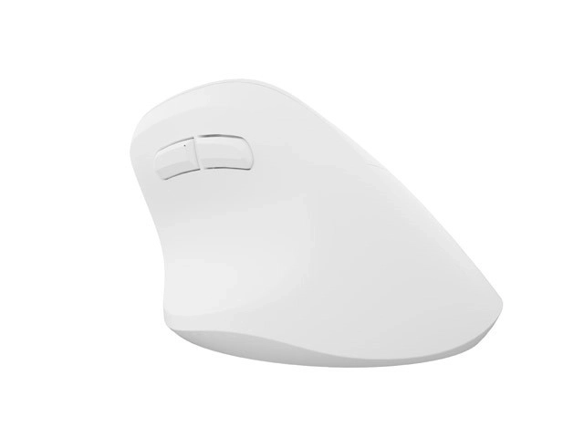 Vertikalni bežična miš Crake 2 BT 5.2 + 2.4GHz bijela
