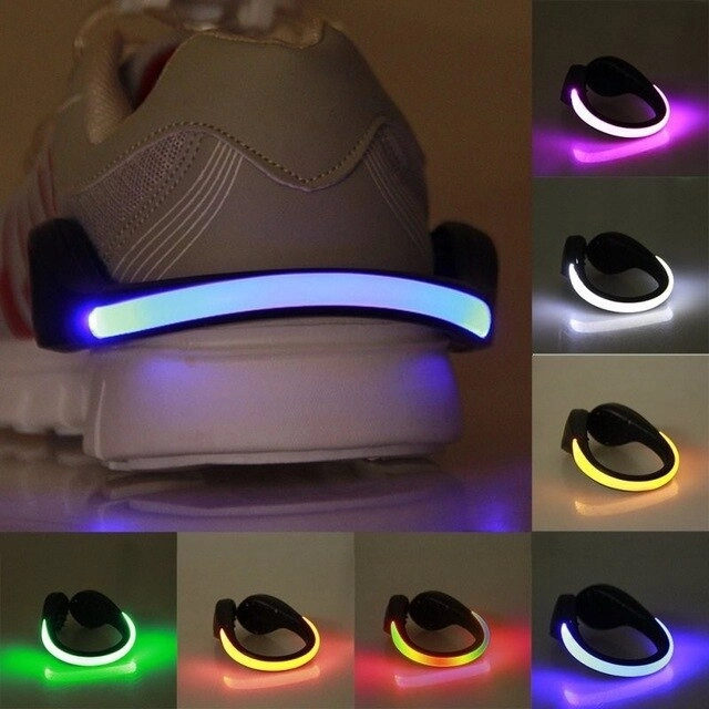 LED traka za cipele (2 kom) - ljubičasta