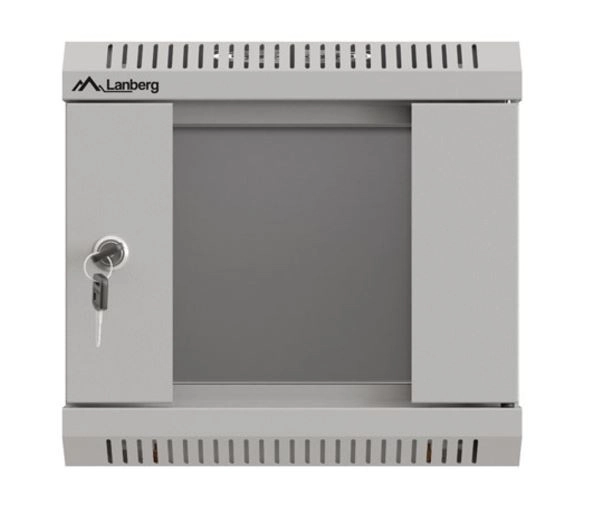 Zidni 10-inčni 4U rack ormar 300x300 sivi