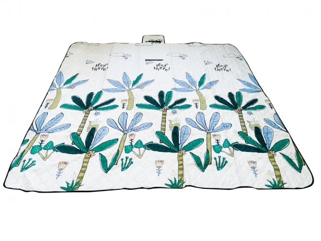 Plažna podloga piknik deka kampiranje palme 200x200