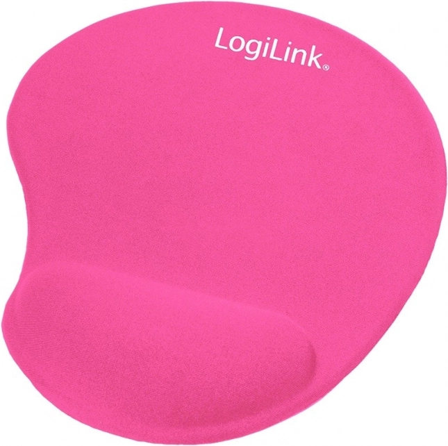 Gel podloga za miš LOGILINK, ružičasta