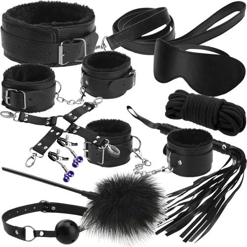 Erotski set BDSM - crna