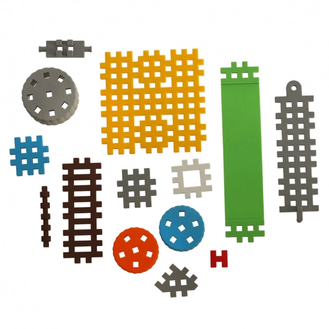 Građevinski blokovi Mini Waffle - Farmer Veliki set blistera
