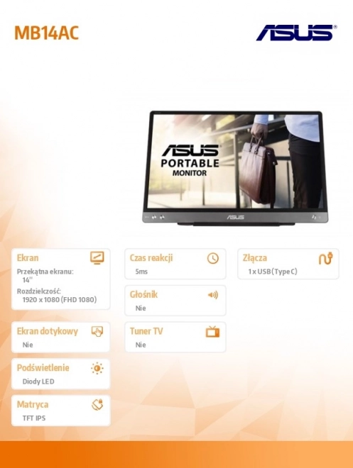 Prijenosni monitor 14" ASUS