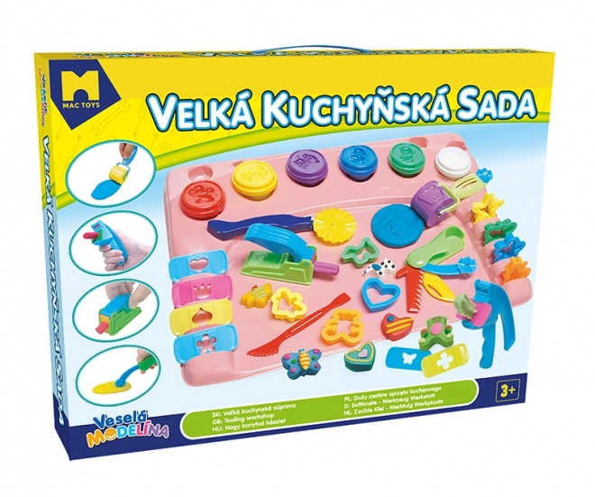 Vesela plastelina: Veliki kuhinjski set