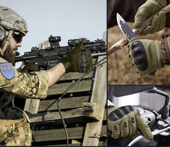 Taktičke rukavice L khaki Trizand 21771