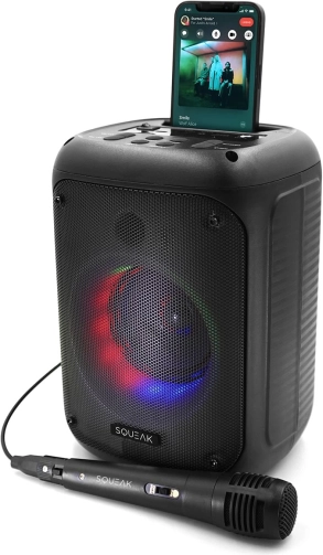 Prijenosni Bluetooth zvučnik s karaoke SQUEAK