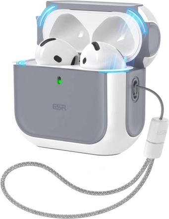 Futrola za AirPods 4 Orbit Hybrid bijela