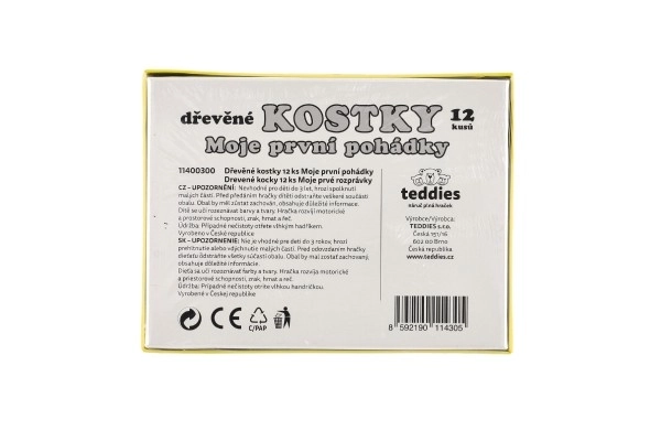 Drvene kocke kubus Moje prve bajke 12 kom u kutiji 17x12,5x4cm