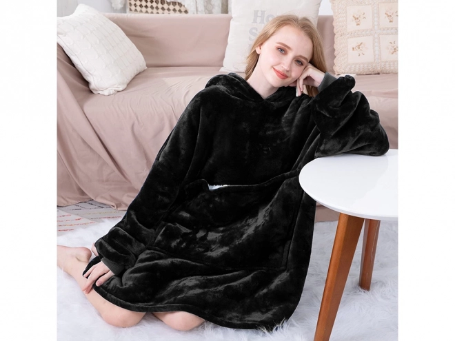 Topla oversize deka od debelog flisa