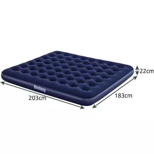 Dvostruki madrac 203x183x22cm BESTWAY 67004
