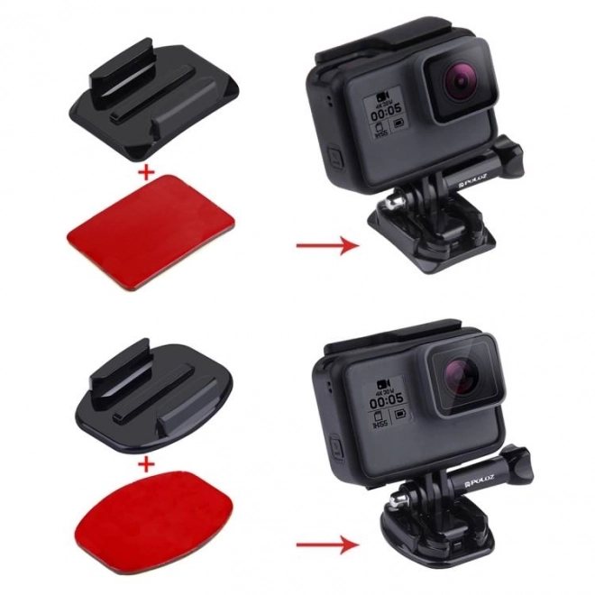 Set naljepnica i montažnih elemenata Puluz za Osmo Action / GoPro