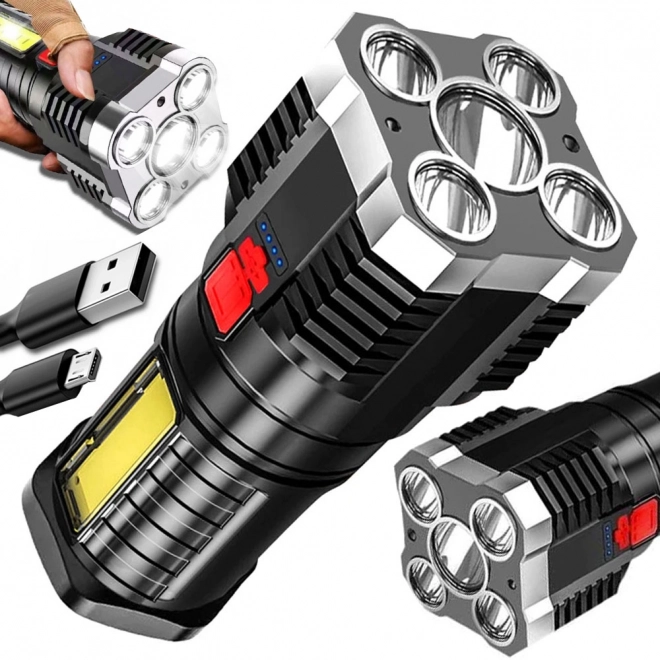 Punjivi LED reflektor za kampiranje