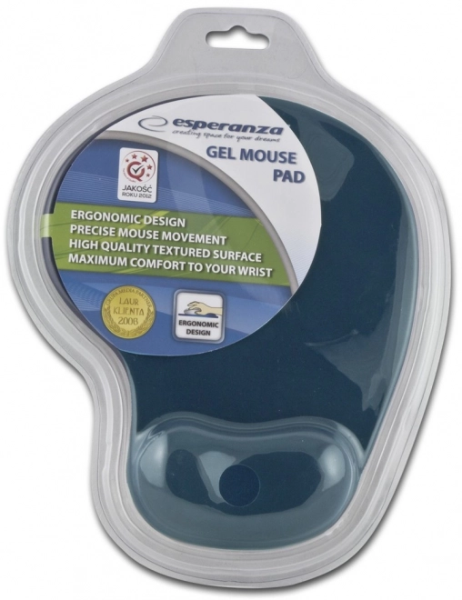 Gel podloga za miš EA137B plava