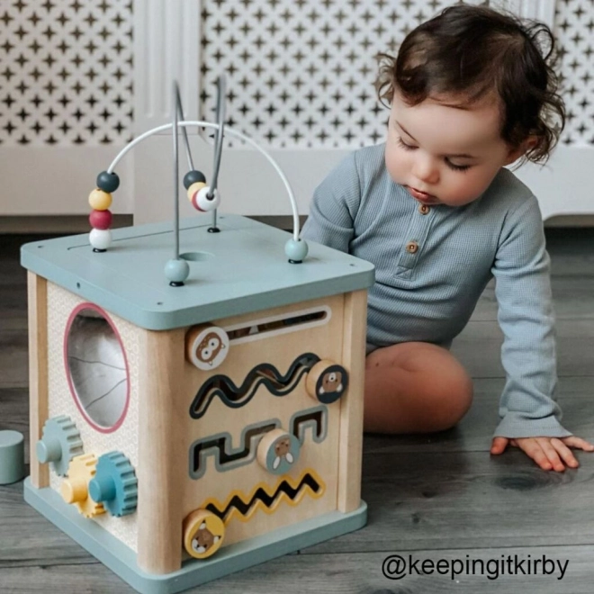 Bigjigs Baby Motoricka aktivna kocka