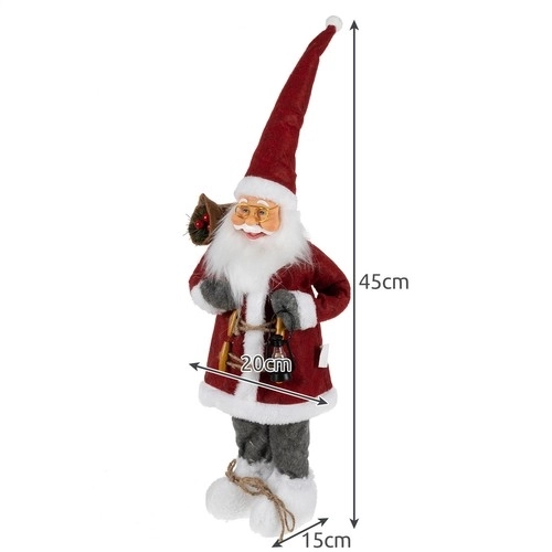 Božićna figurica Djeda Božićnjaka 45cm Ruhhy 22352