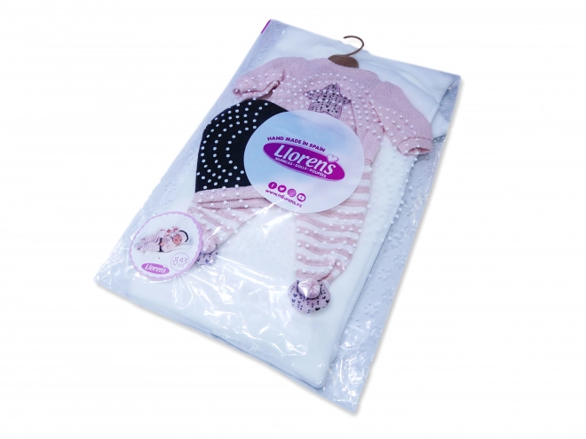 Llorens M843-26 odjeća za lutku bebu NEW BORN veličine 43-44 cm