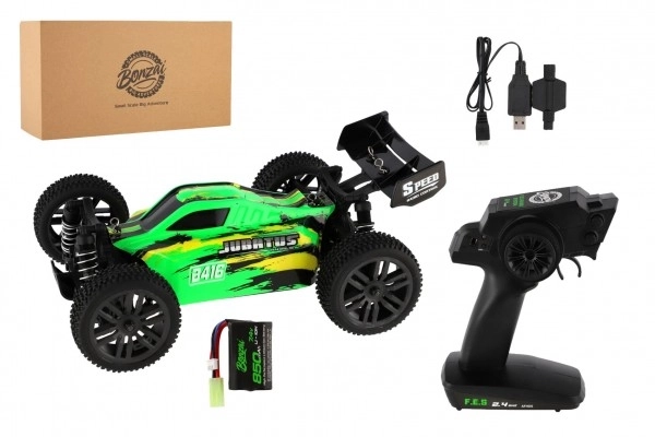Automobil RC Buggy Bonzai Jubatus terenski 30cm plast 2,4GHz na baterije + 2x dodatni paket u kutiji 40x14x21