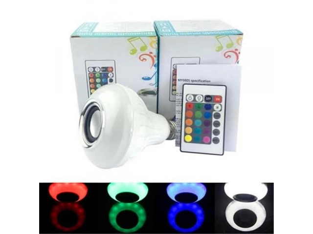 LED žarulja u boji s Bluetooth zvučnikom