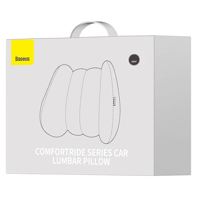 Lumbalni jastuk za auto Baseus Comfort Ride (sivi)