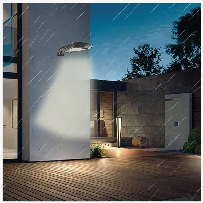 Solarna ulična LED lampa sa senzorom i daljinskim upravljanjem MCE446