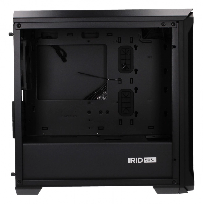 Računalno kućište Genesis Irid 503 V2 Micro Tower s prozorom i USB 3.0