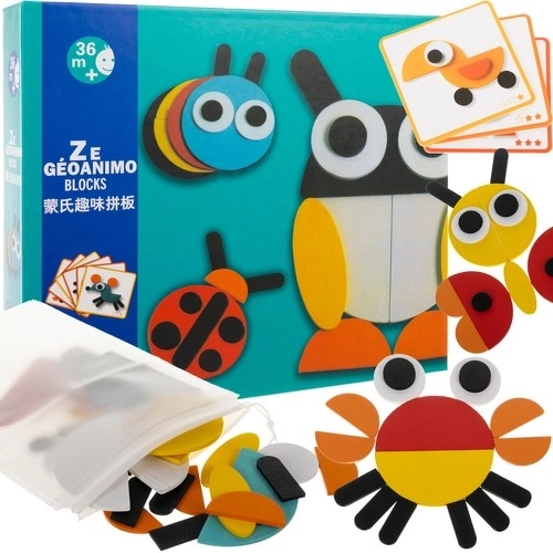 Drvene puzzle Kruzzel 22426