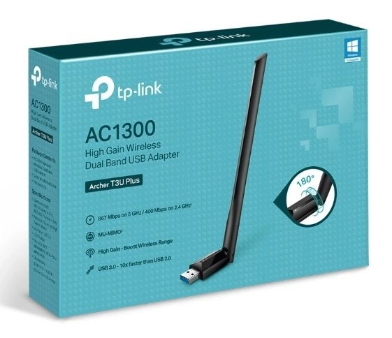 Bežična mrežna kartica USB AC1300 Archer T3U Plus