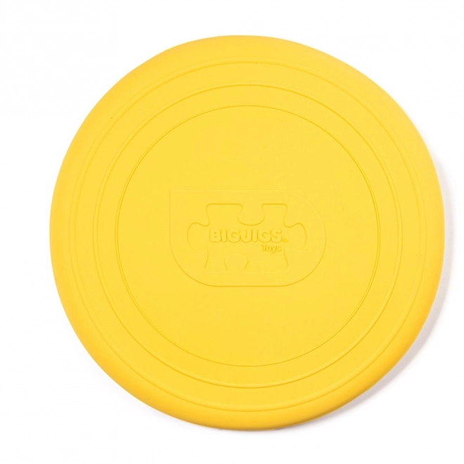 Bigjigs Toys Frisbee Žuta Medena