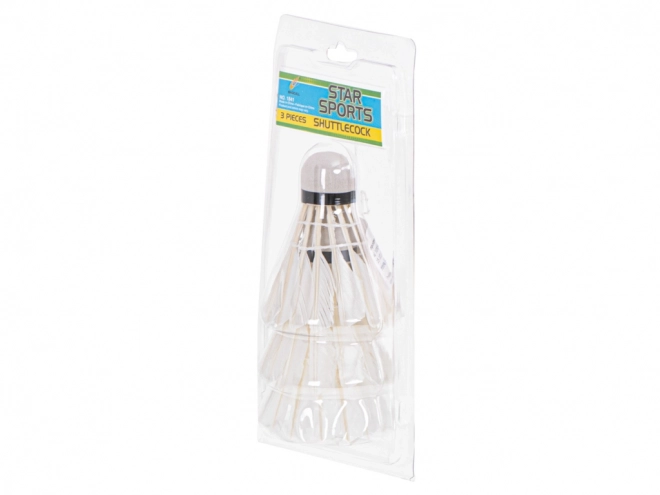 Perjani badminton loptice - set od 3 kom