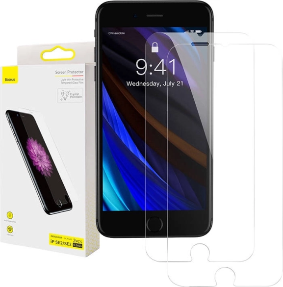 Kaljeno staklo Baseus za iPhone SE 2 i SE 3