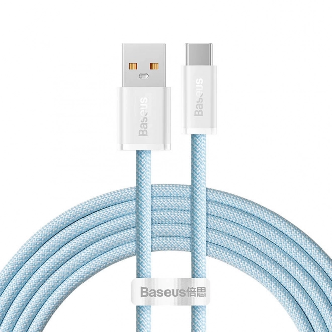 Kabel USB na USB-C Baseus Dinamička Serija 100W 2 m plavi